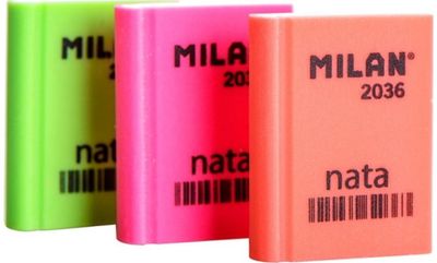 Milan-Box 36 Nata Erasers Milan 2036-Cpm2036