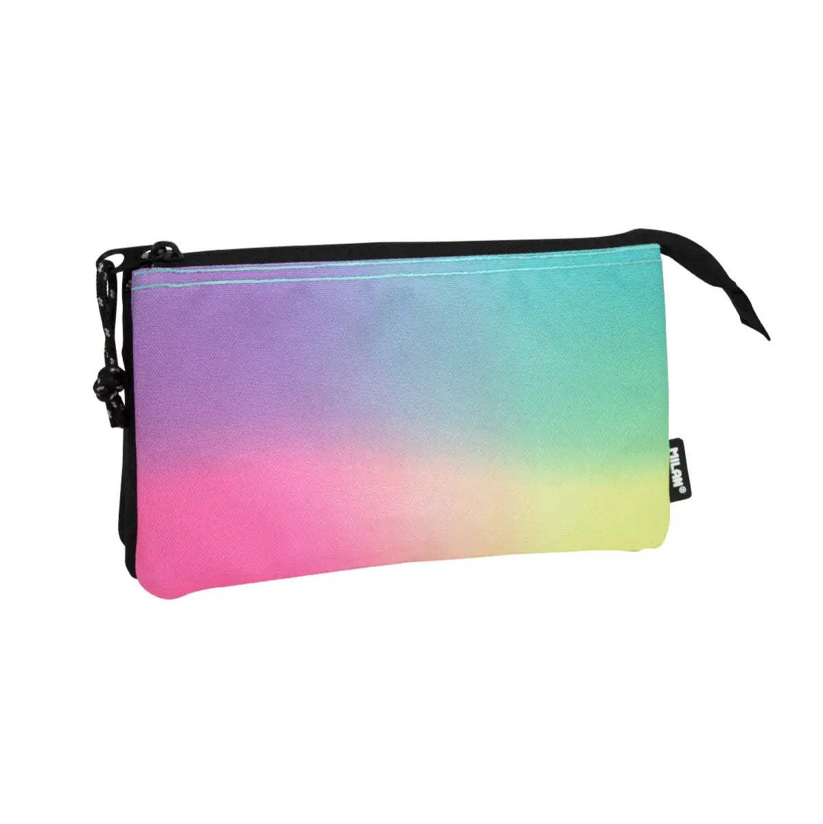 Milan-5-Pocket Blue Pencil Case Black Sunset-081133Snk1