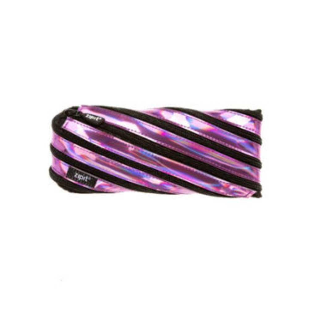 Zipit-Metallic Pouch Purple Zmt-3