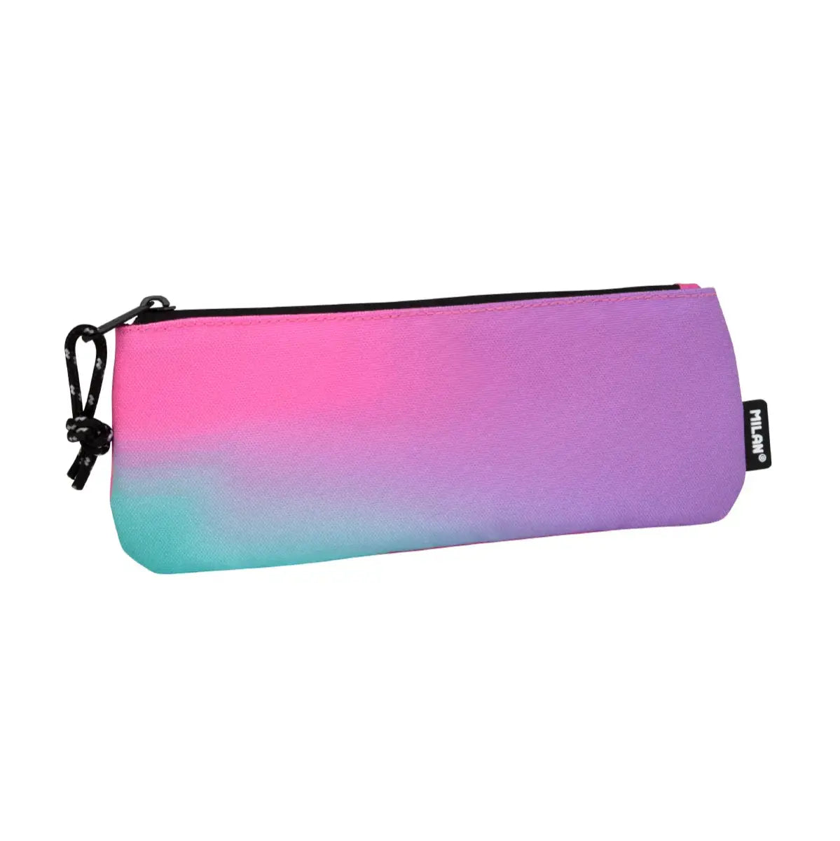 Milan-Small Flat Pencil Case Sunset Pink-081118Sn1P