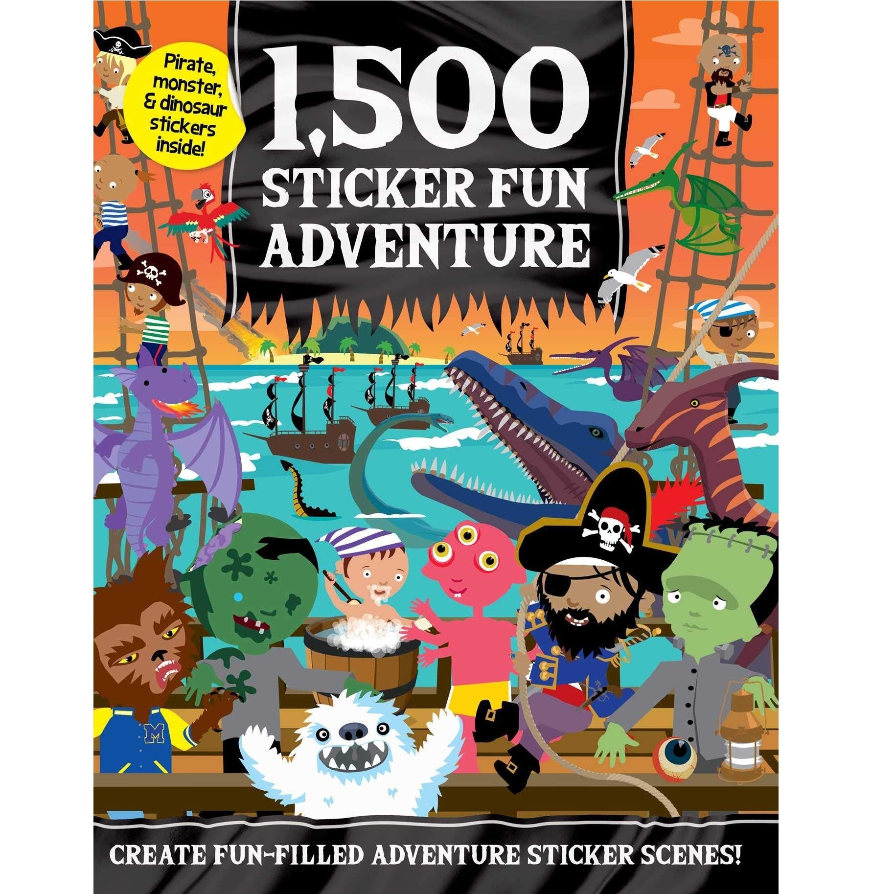 1500 Sticker Fun Adventure