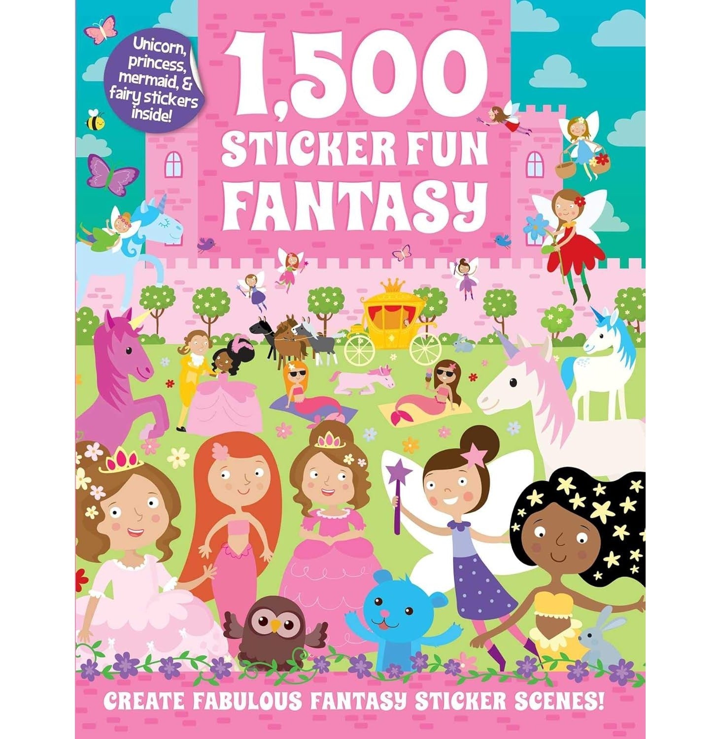 1500 Sticker Fun Fantasy
