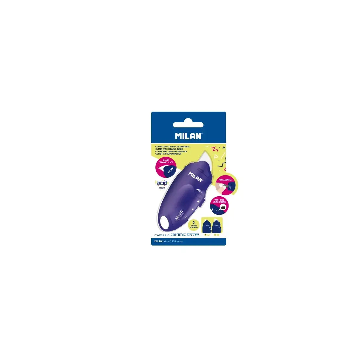 Milan-Blister Capsule Cutter Blue-Bwm10337B