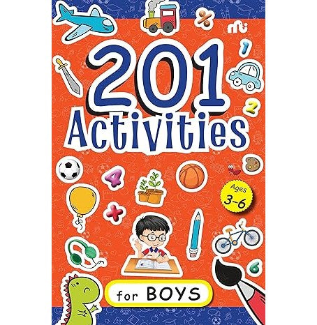 201 Activity Book For Boys