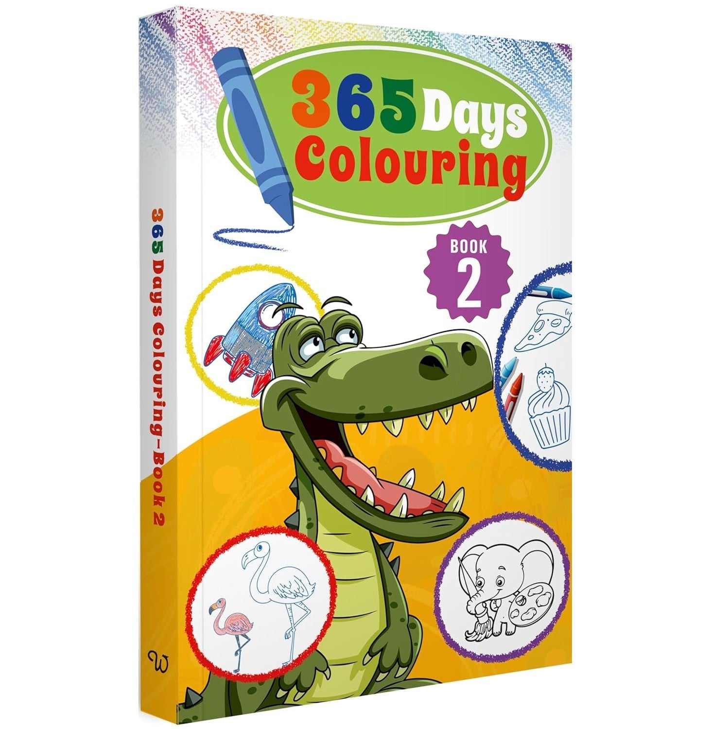 365 Days Colouring Book # 2