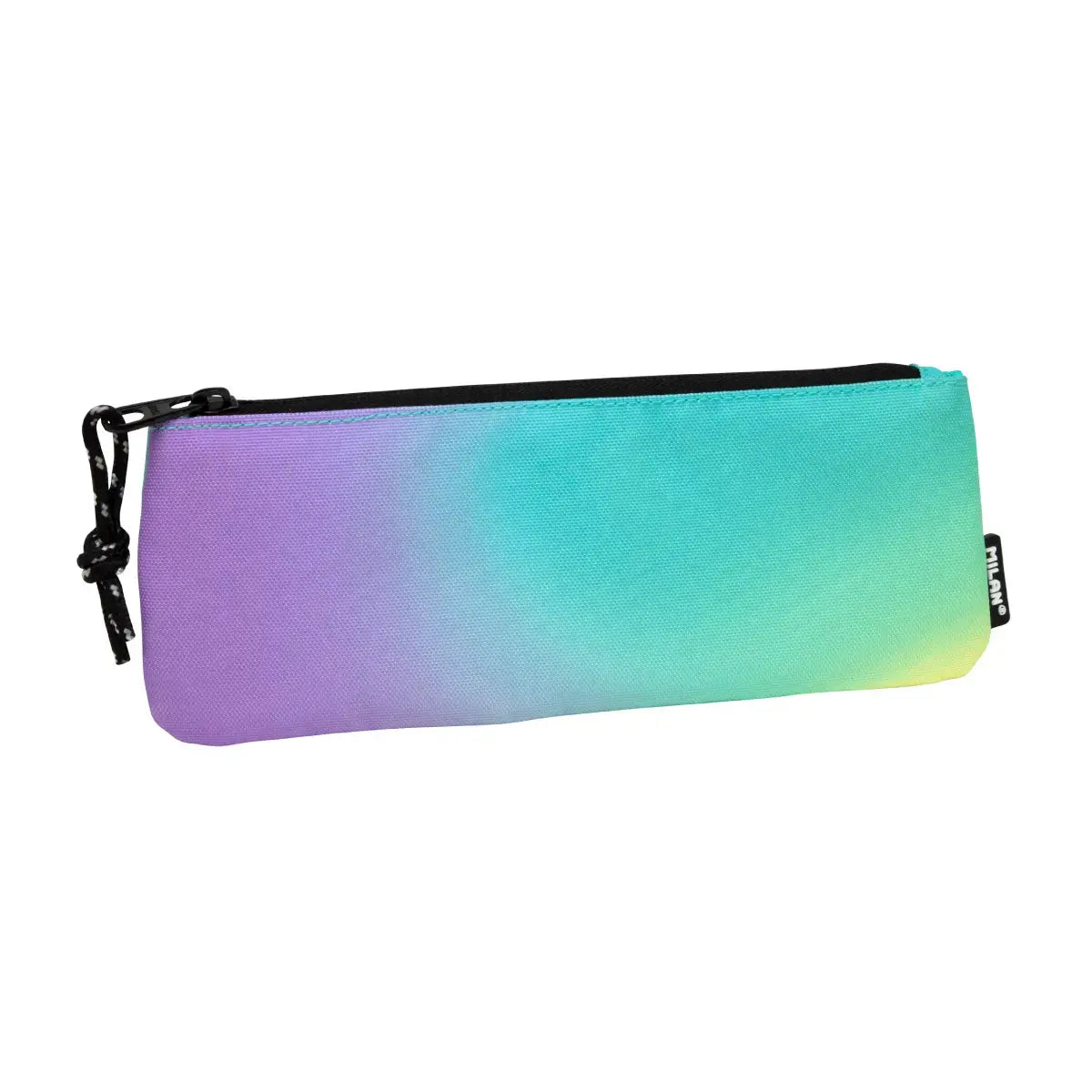 Milan-Small Flat Pencil Case Sunset Green-081118Sn1Gr
