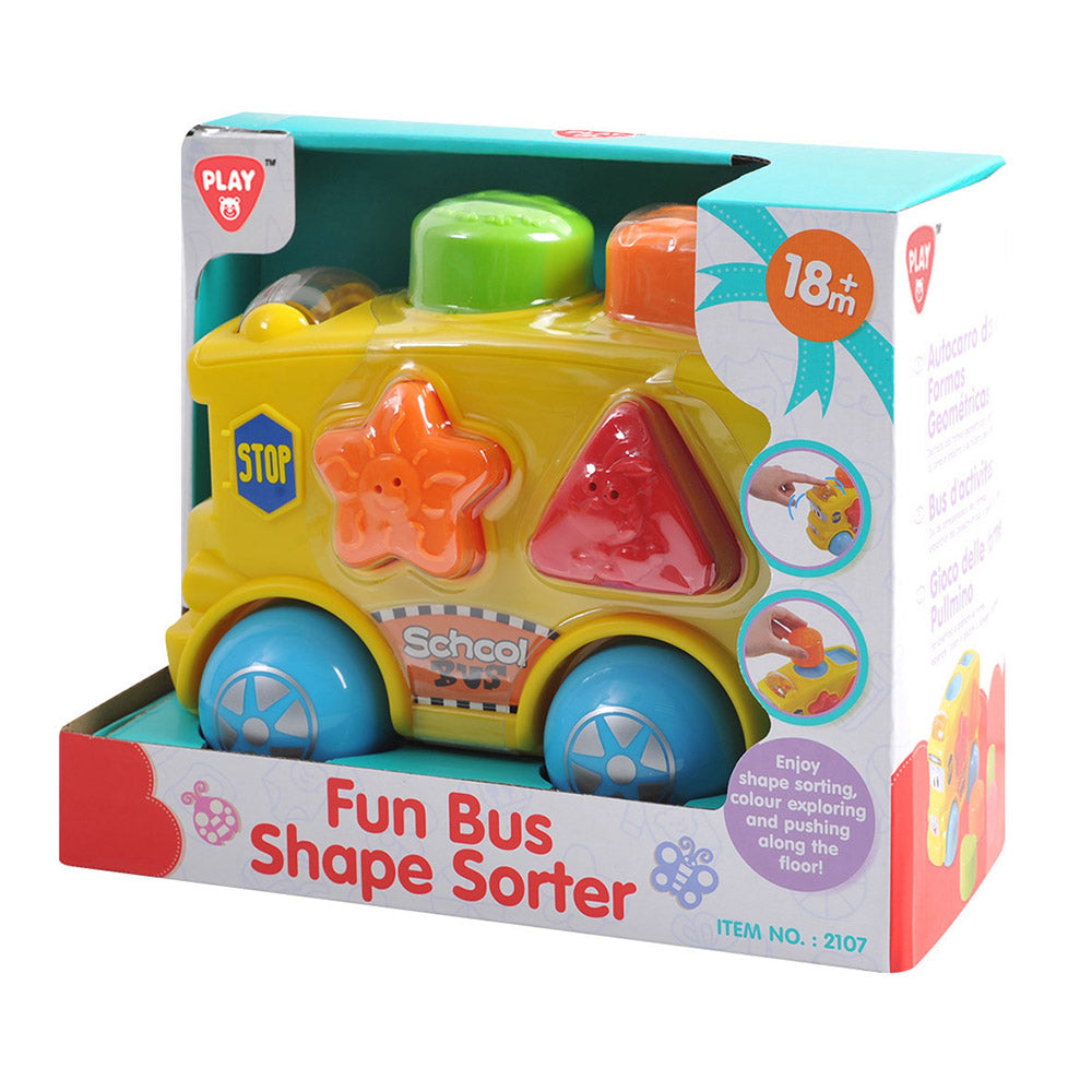 Play Go -Fun Bus Shape Sorter-2107