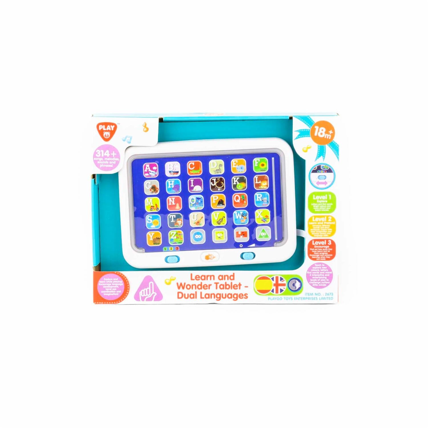 Play Go -Learn And Wonder Tablet B/O-2673