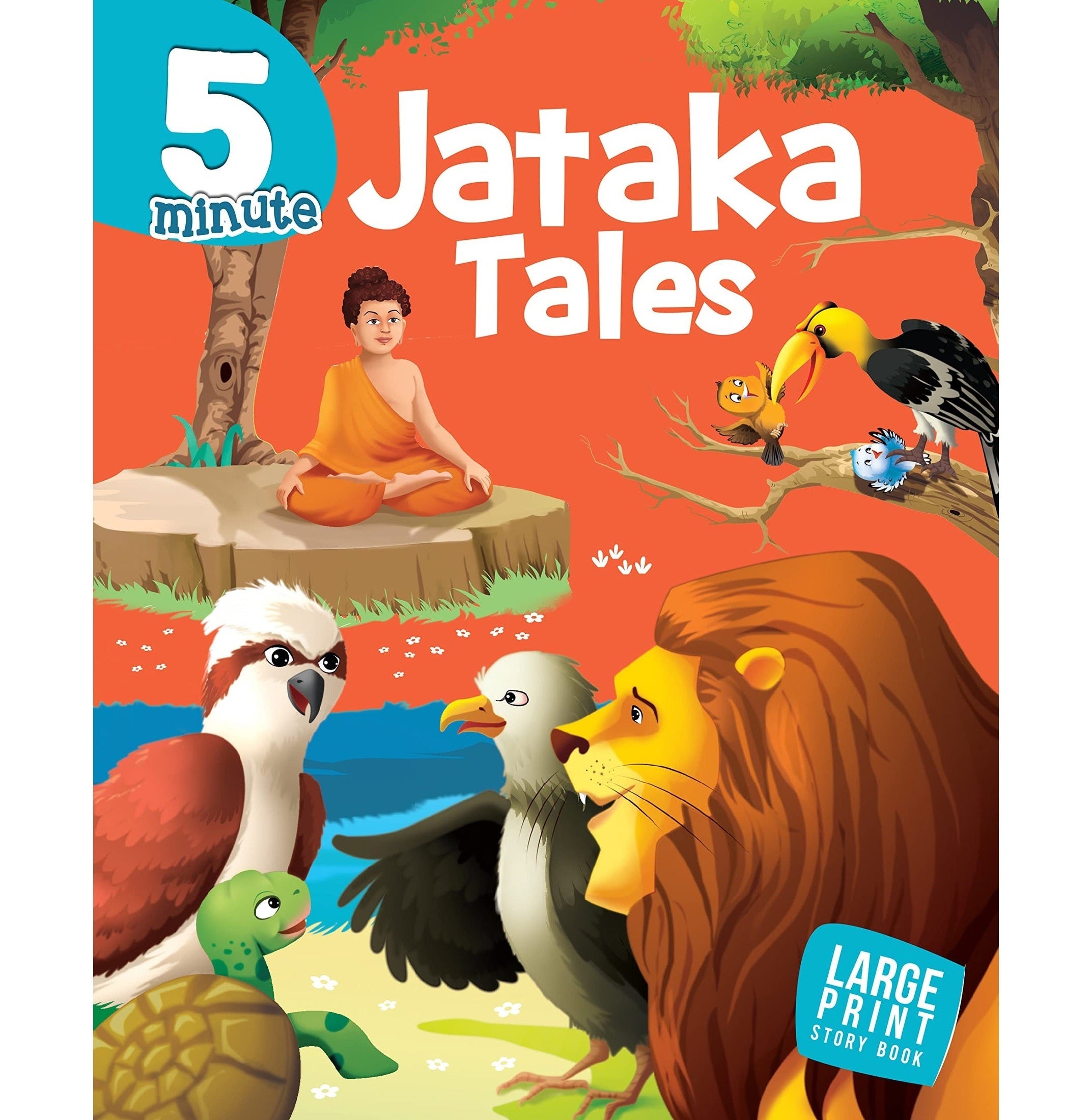 Story Book 5 Minute Jataka Tales Large Print