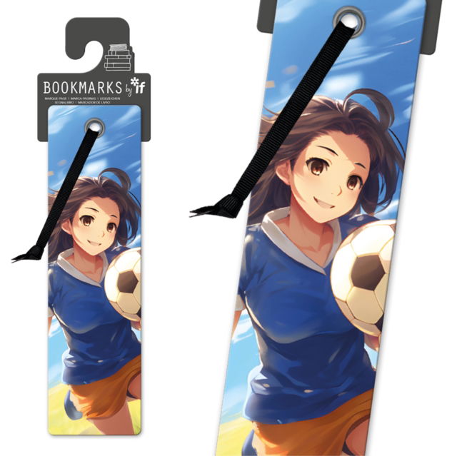Manga Bookmarks - Football Girl