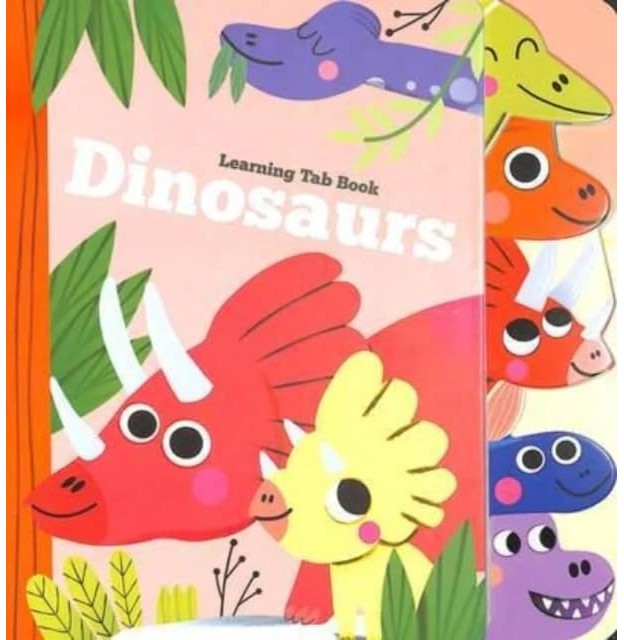 Learning Tab Book Dinosaurs