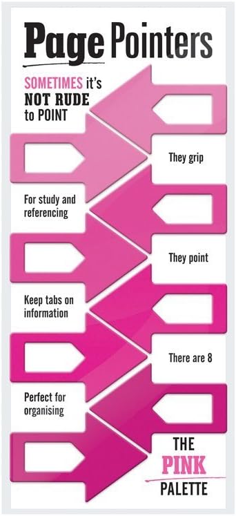 Page Pointers - Pink