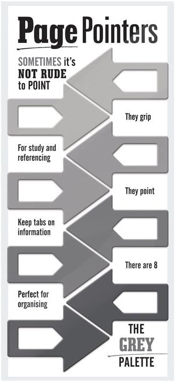 Page Pointers - Grey