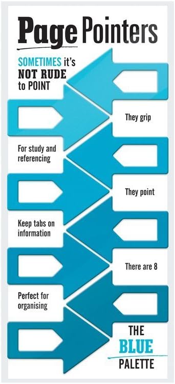 Page Pointers - Blue