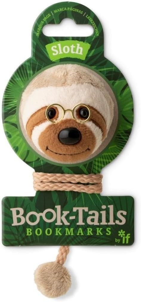 Book-Tails Bookmark - Sloth