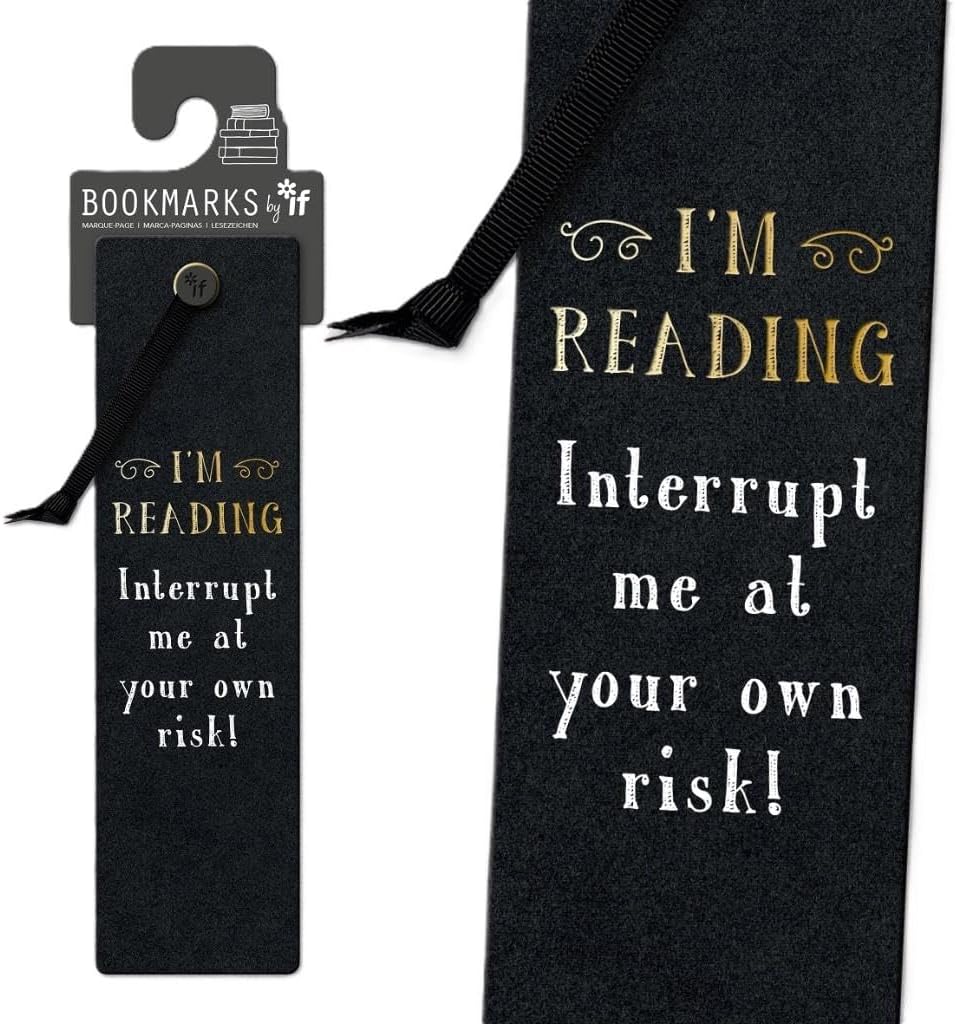Literary Bookmarks - Interrupt Me