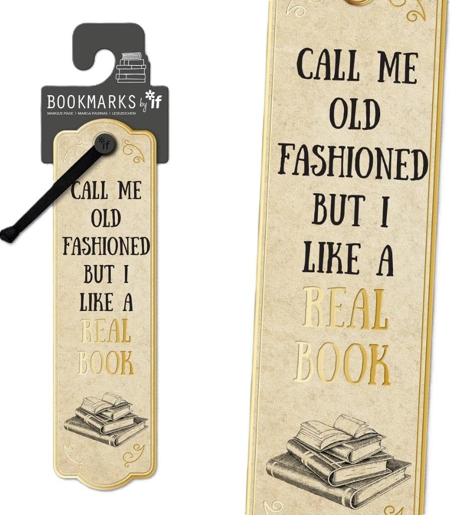 Literary Bookmarks - Call Me Old Fashioned