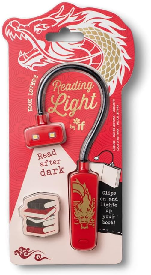 Book Lovers Reading Light - Warrior Dragon