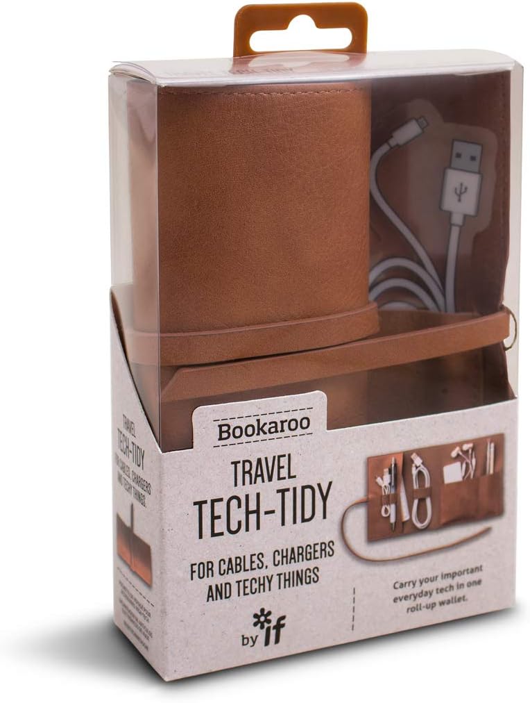 Bookaroo Tech-Tidy - Brown