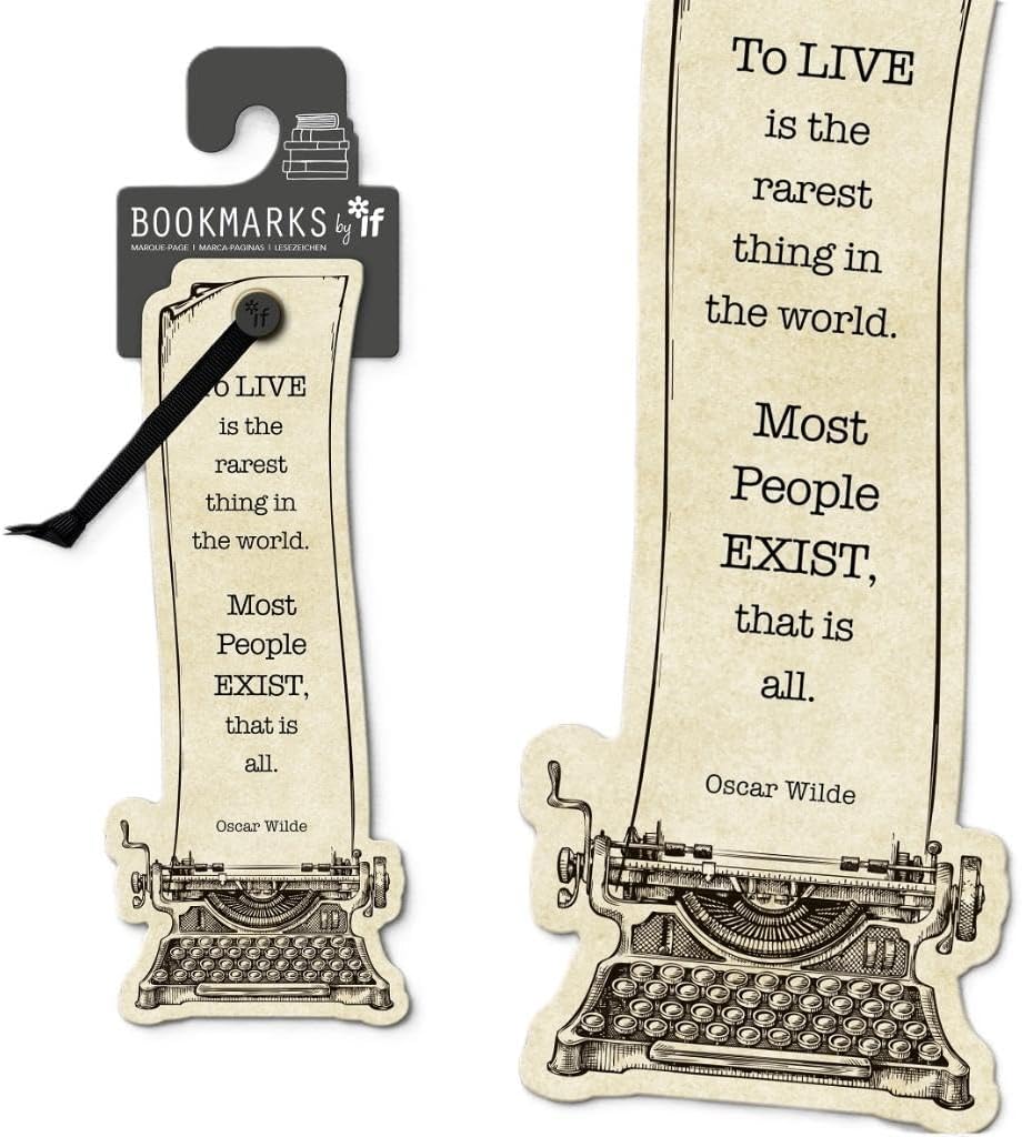Academia Bookmarks - Typewriter