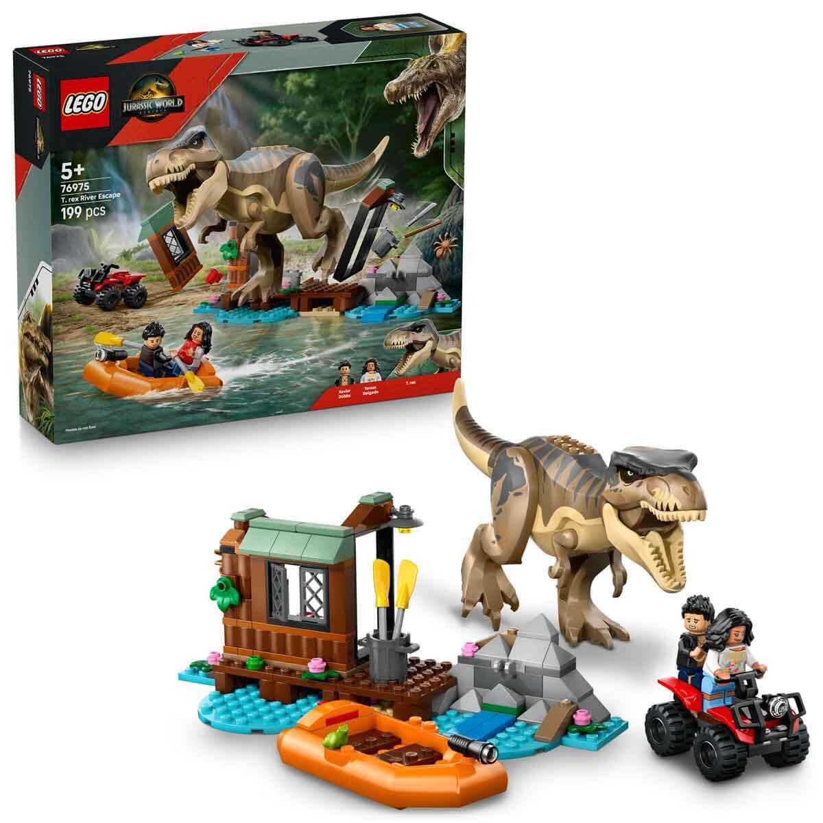 Lego-6533325-Lego Jurassic World-76975 T. Rex River Escape