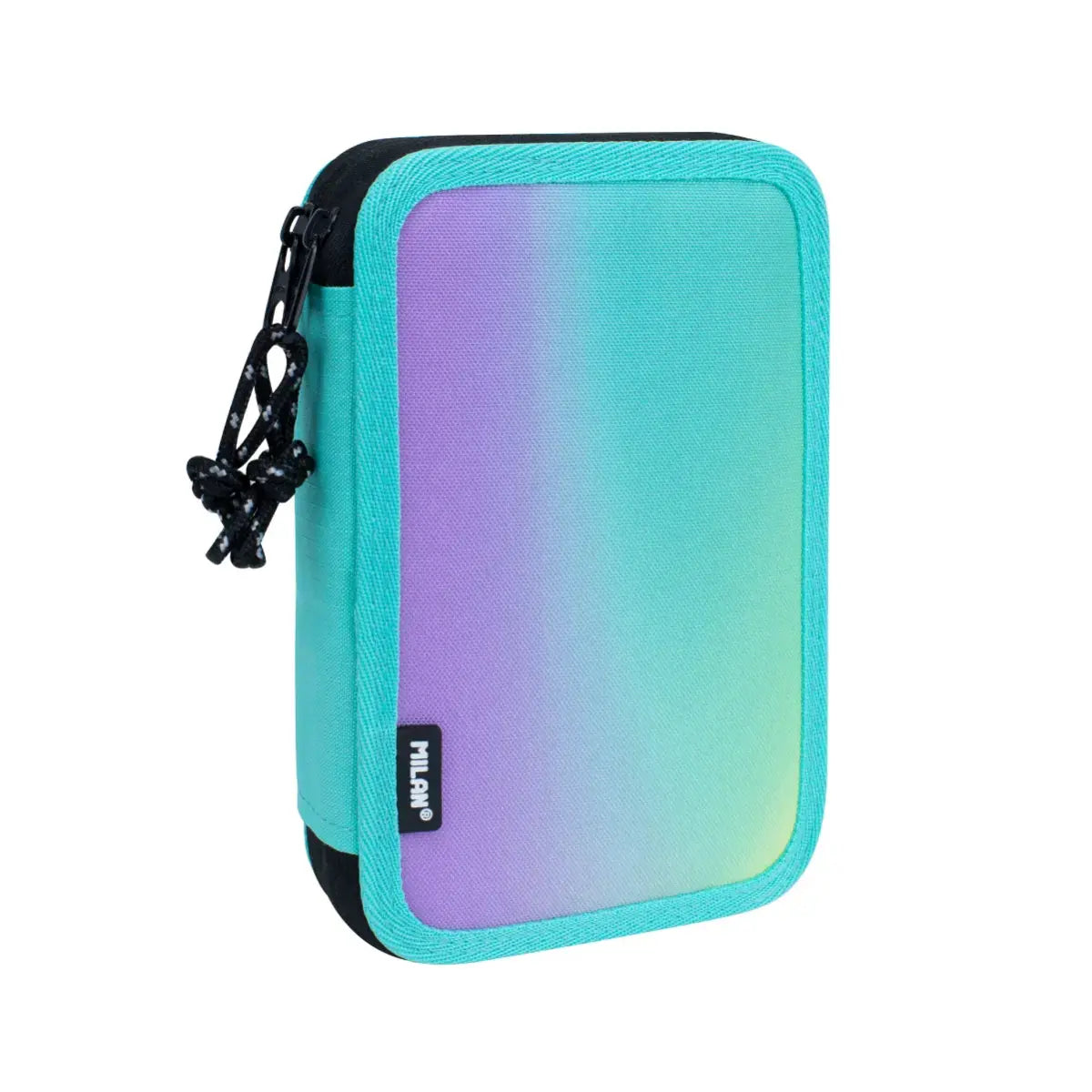 Milan-2-Dck.Pencil Case Cont.Sunset Green-081264Sn1Gr