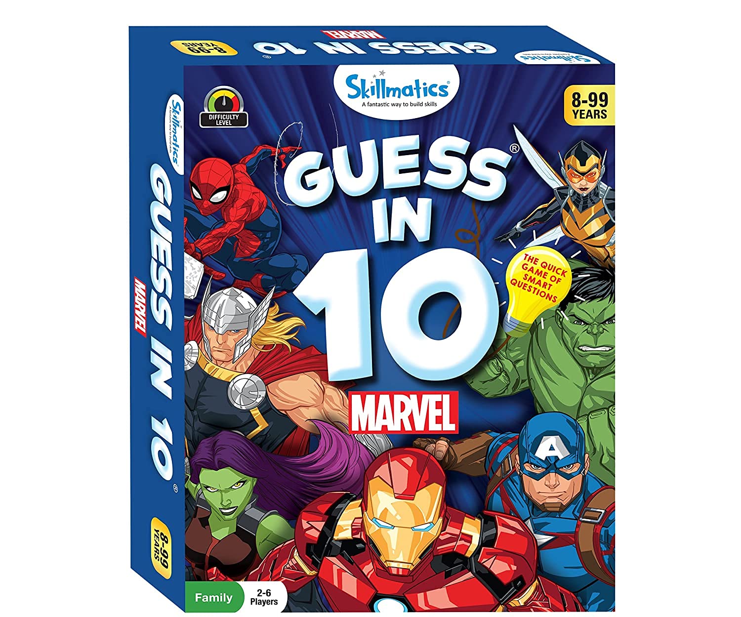 Skillmatics Guess In 10 Marvel Edition