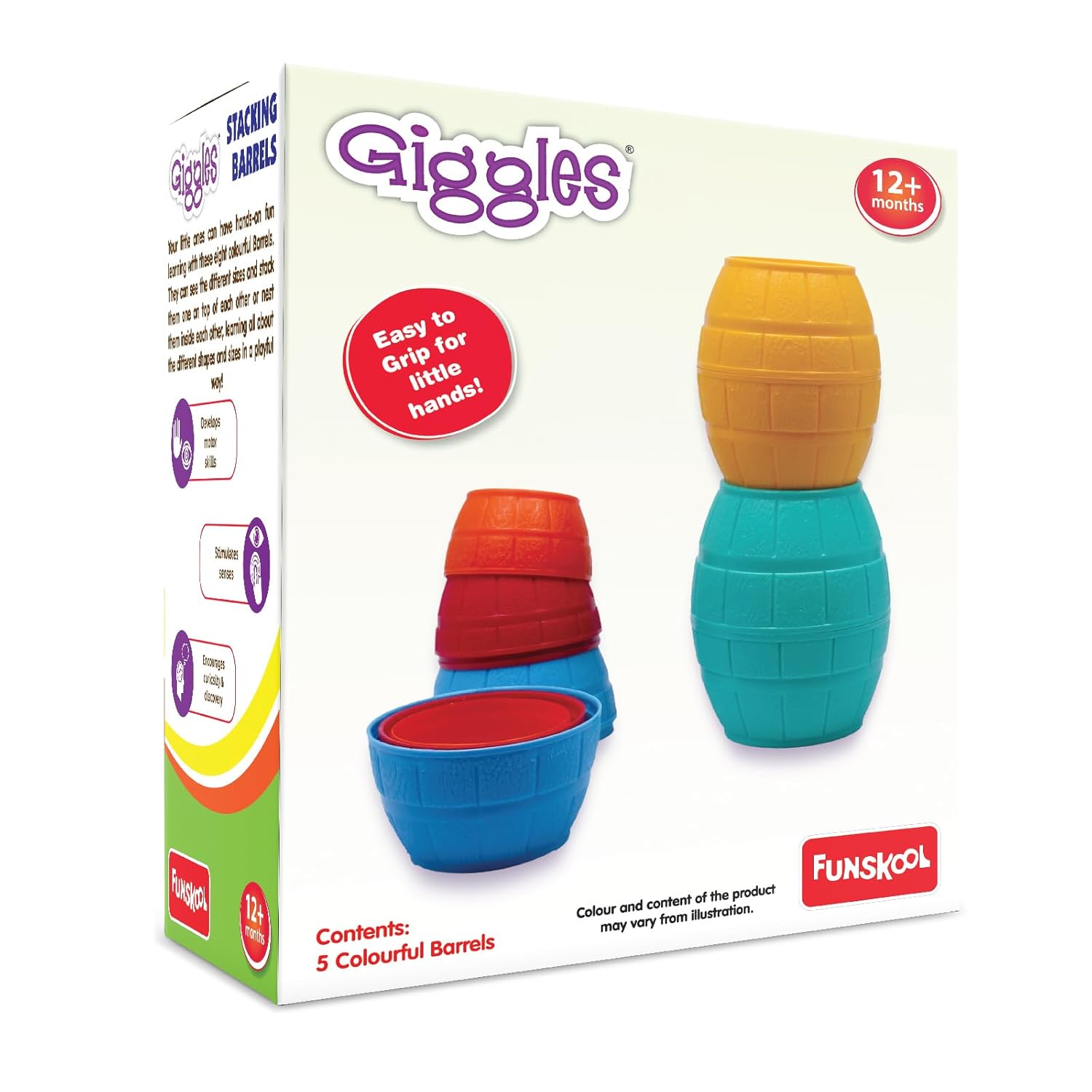 Funskool Stacking Barrels 0205300