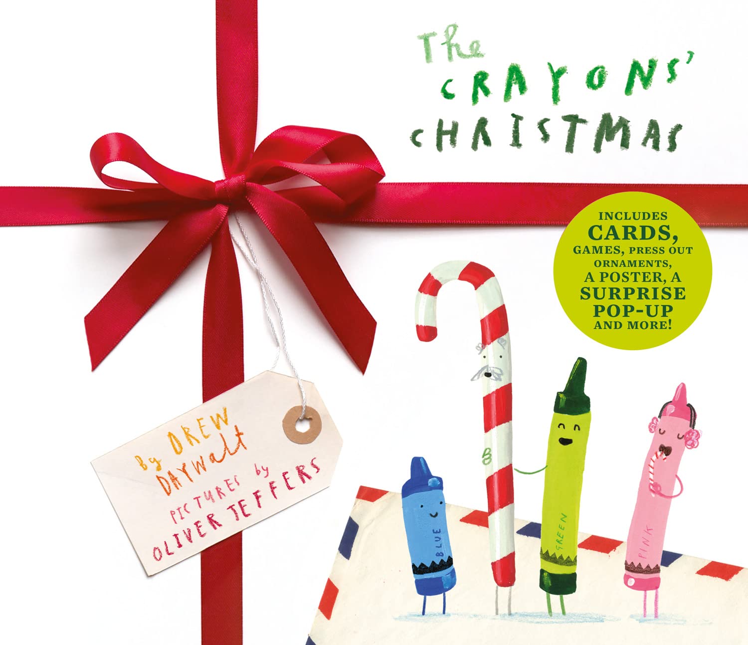 The Crayons Christmas *Illustrated By Oliver Jeffers