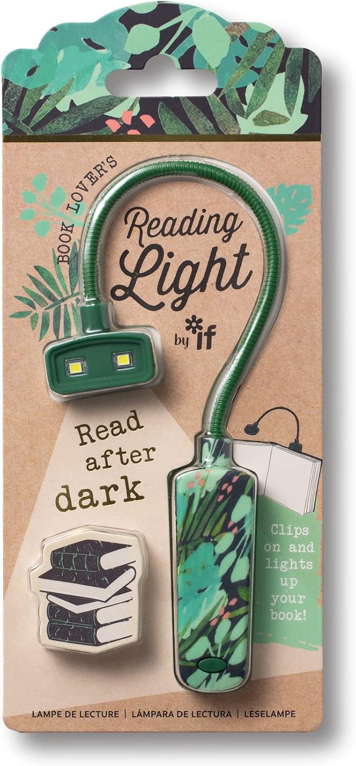 Book Lovers Reading Light - Botanical