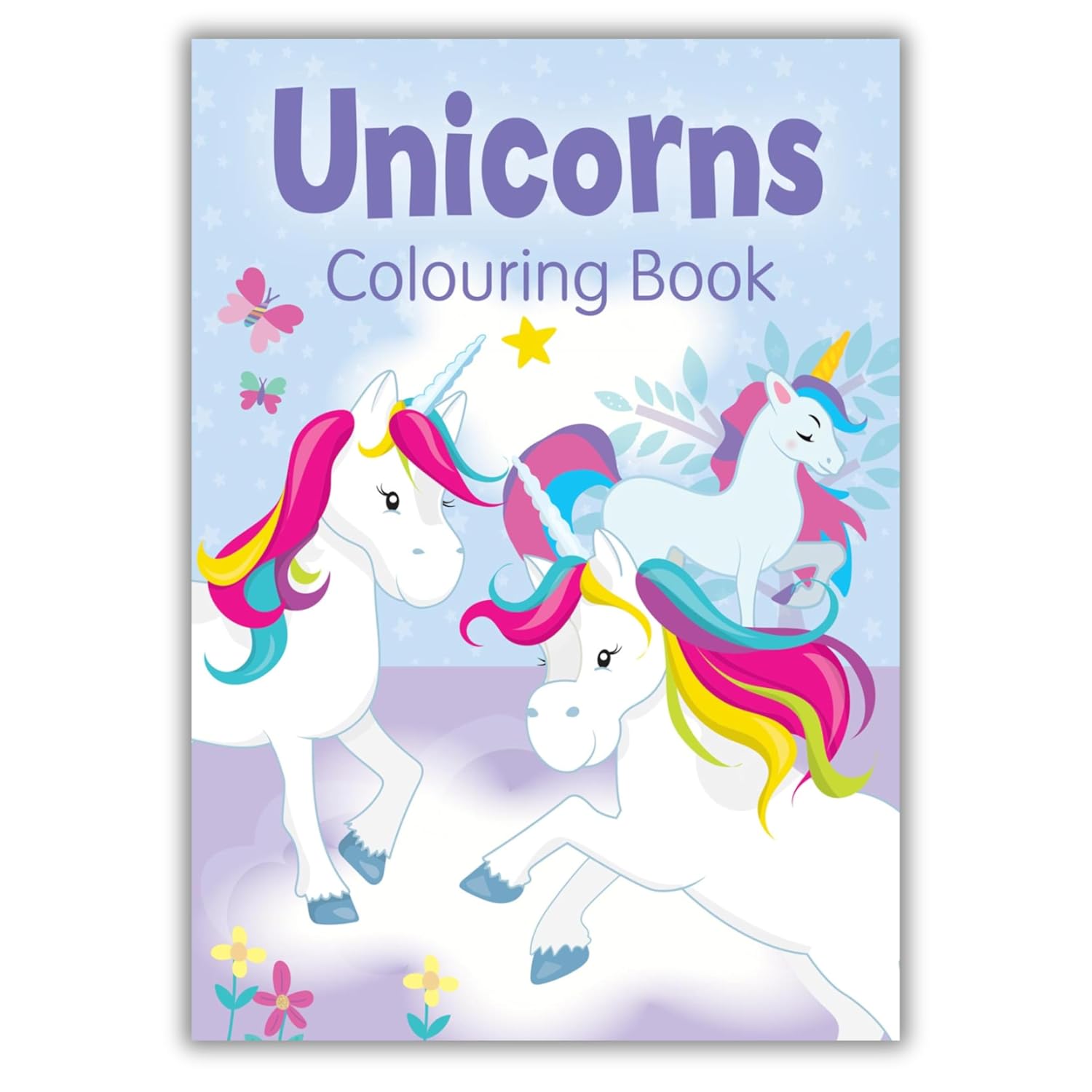Unicorns Colouring Book 2