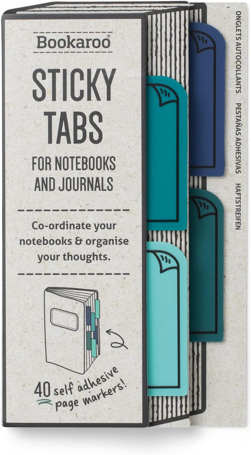 Bookaroo Sticky Tabs - Blues