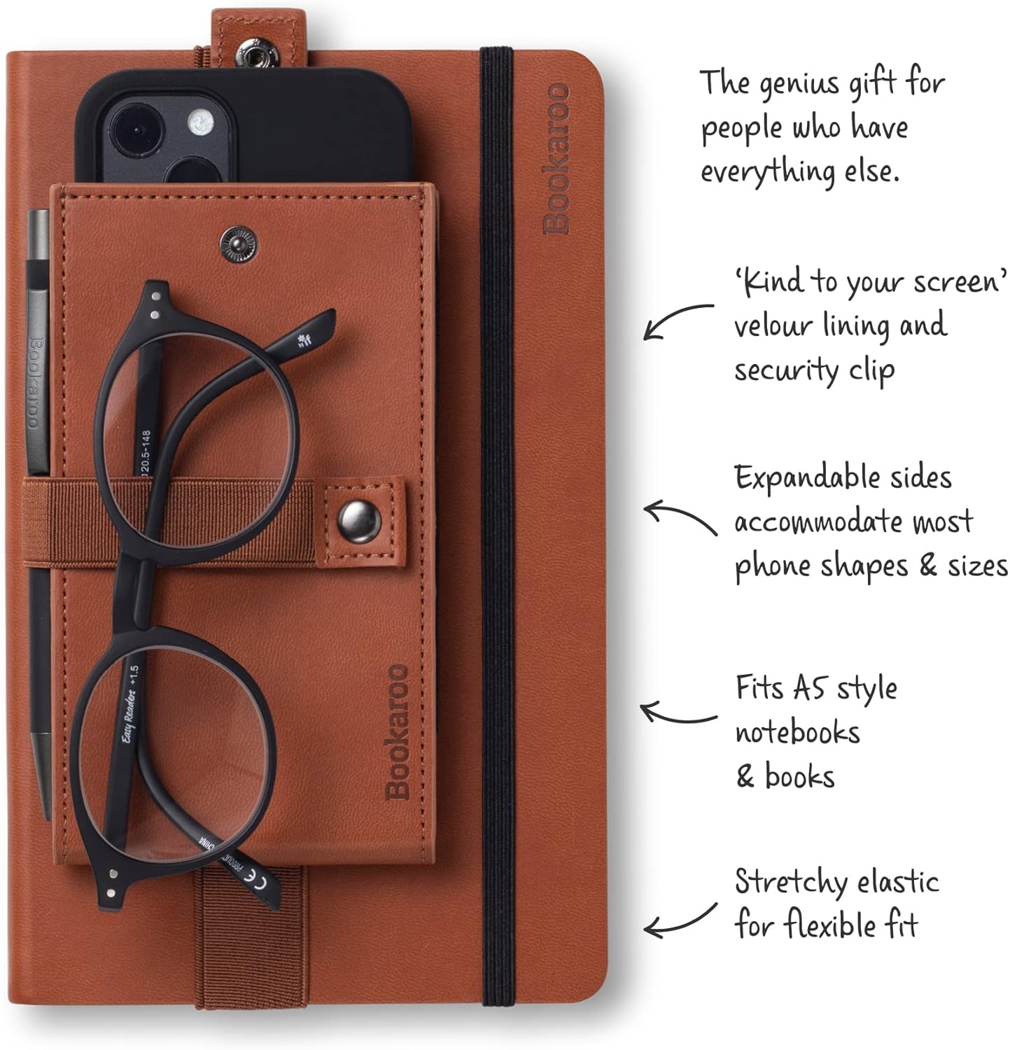 Bookaroo Phone Holder - Gold