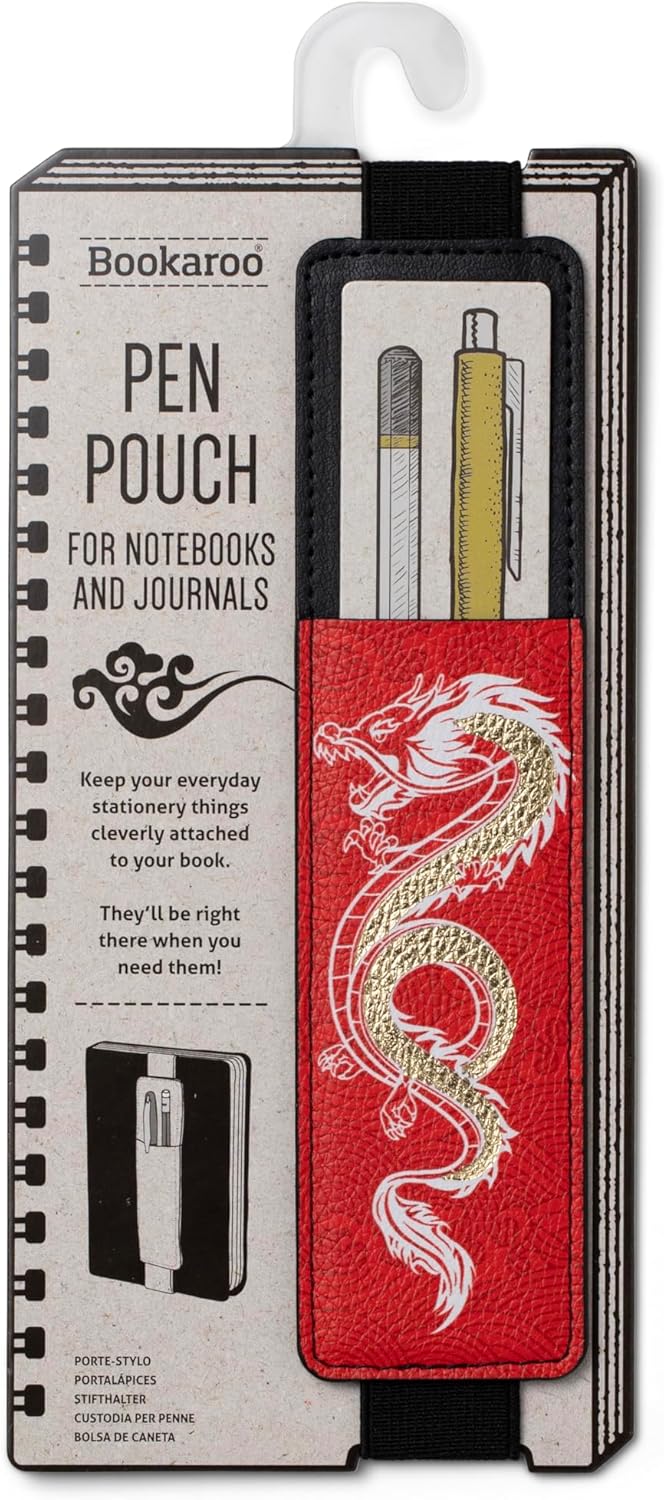 Bookaroo Pen Pouch - Warrior Dragon
