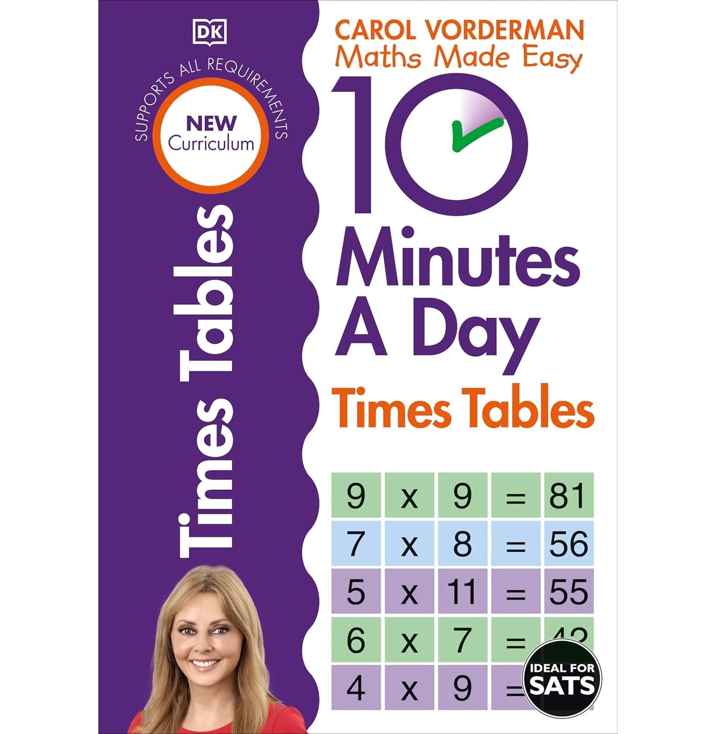 10 Minutes A Day Times Tables