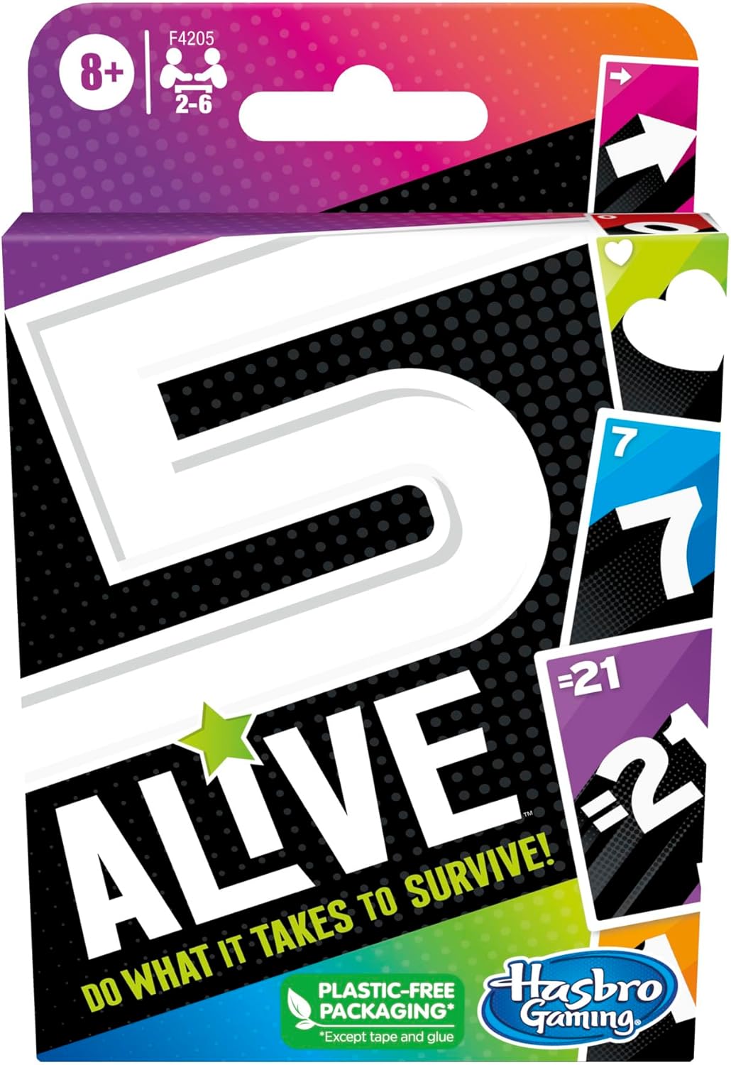 Five Alive Card Game-F4205