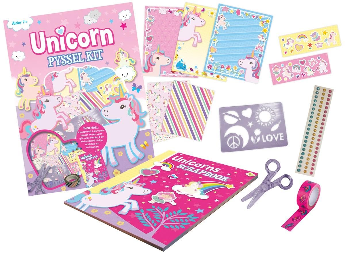 Unicorns Scrapbook Kit