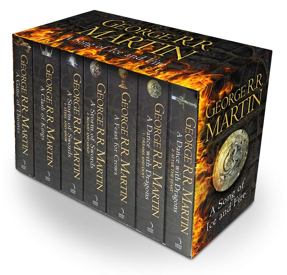 A Song Of Ice And Fire : A Game Of Thrones: The Story Continues: The Complete Boxset Of All 7 Books