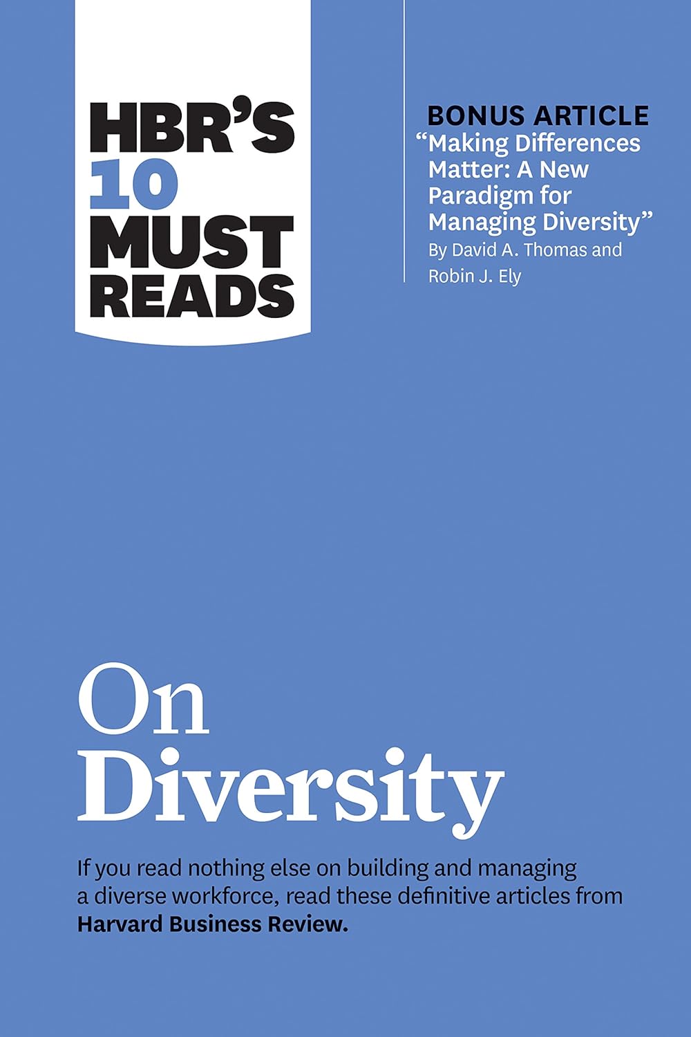 Hbrs 10 Must Reads On Diversity