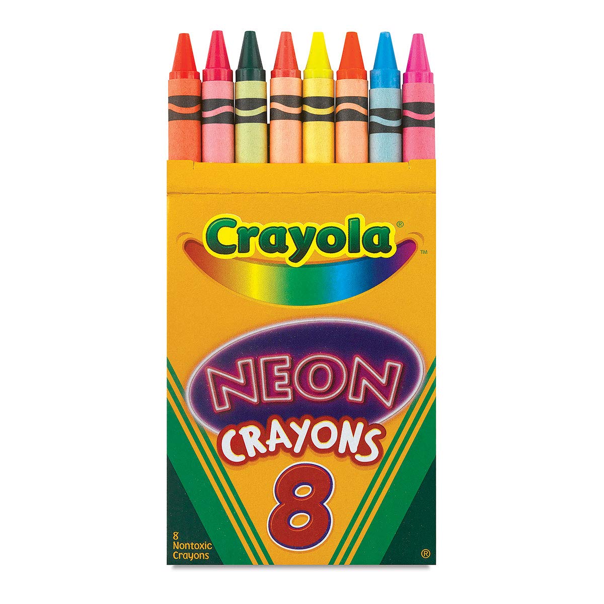 Crayola-Neon Crayons (8 Count) - 523418A001