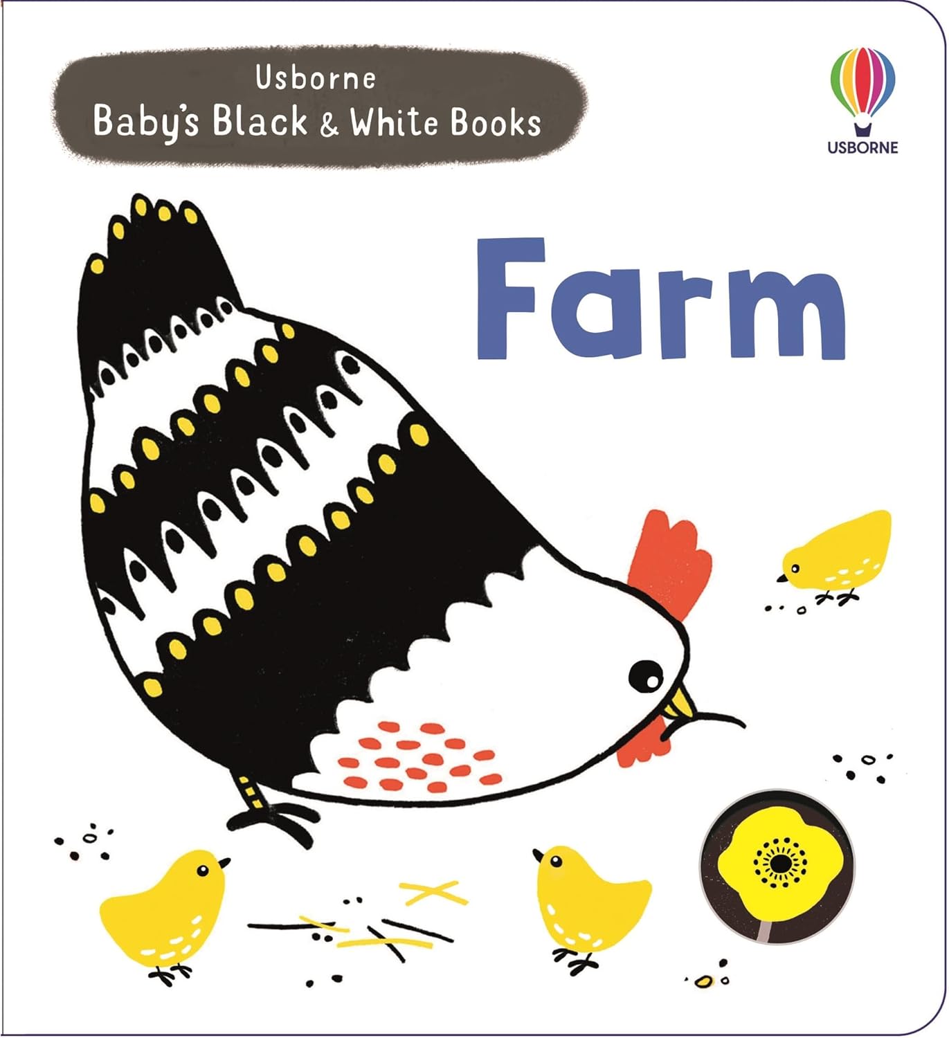 Babys Black And White Books Farm