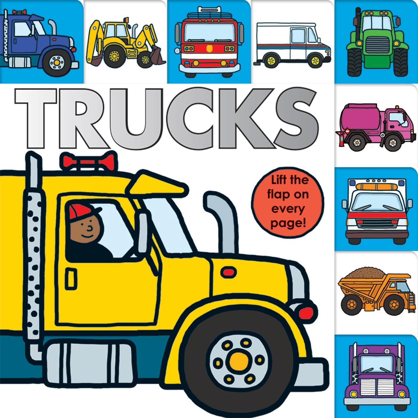 Lift-The-Flap Tab: Trucks