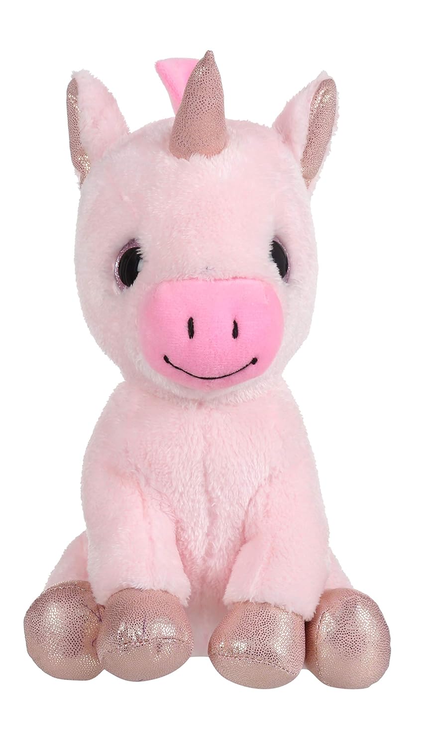 Mirada Unicorn With Glitter Horn 25Cm Pink Mp0042