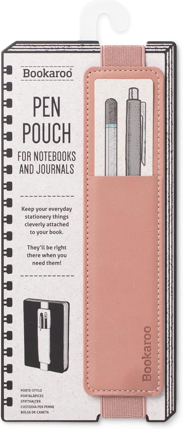 Bookaroo Pen Pouch - Blush