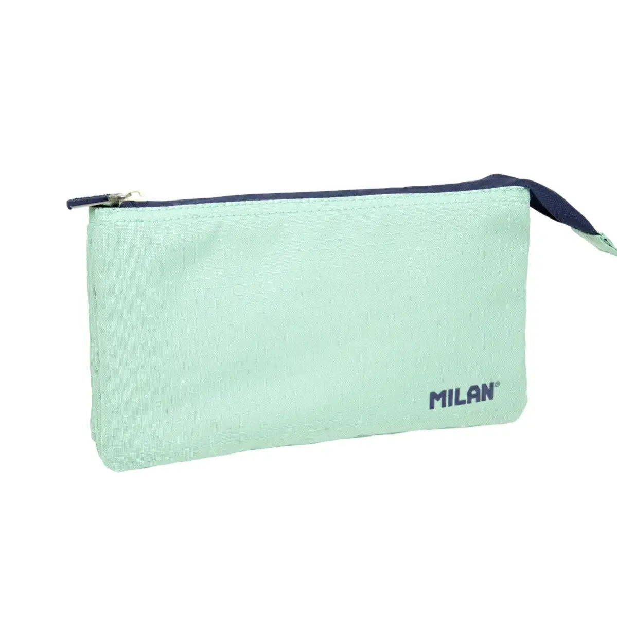 Milan-5-Pocket Pencil Case S.1918 Green-081133Sncgr