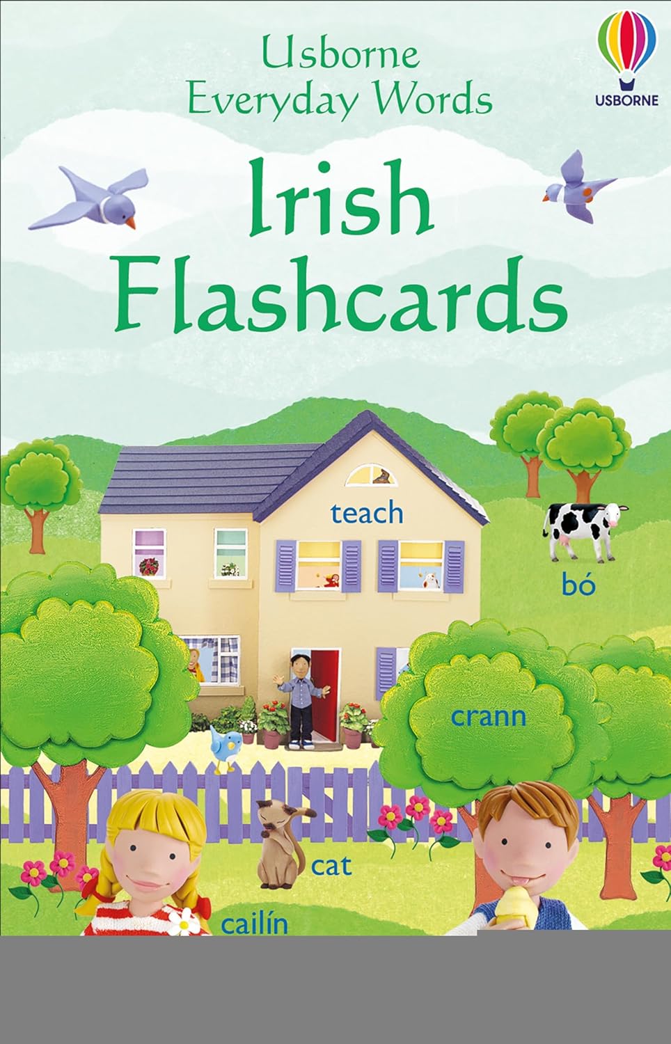Everyday Words In Irish Flashcards