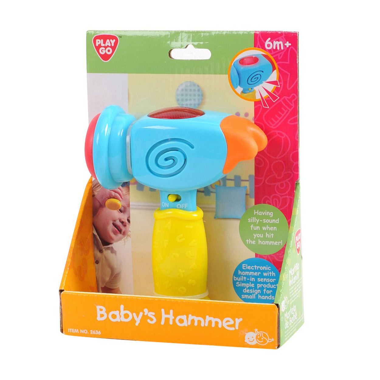 Play Go -Babys Hammer B/O-2636