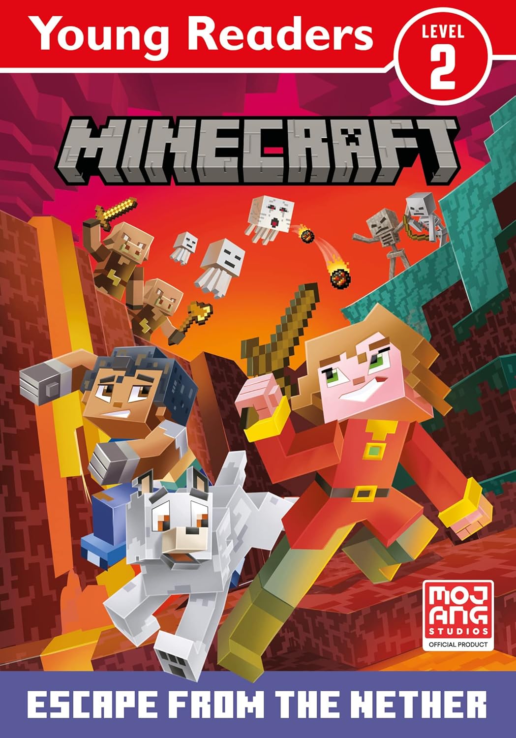 Minecraft Young Readers: Escape From The Nether!
