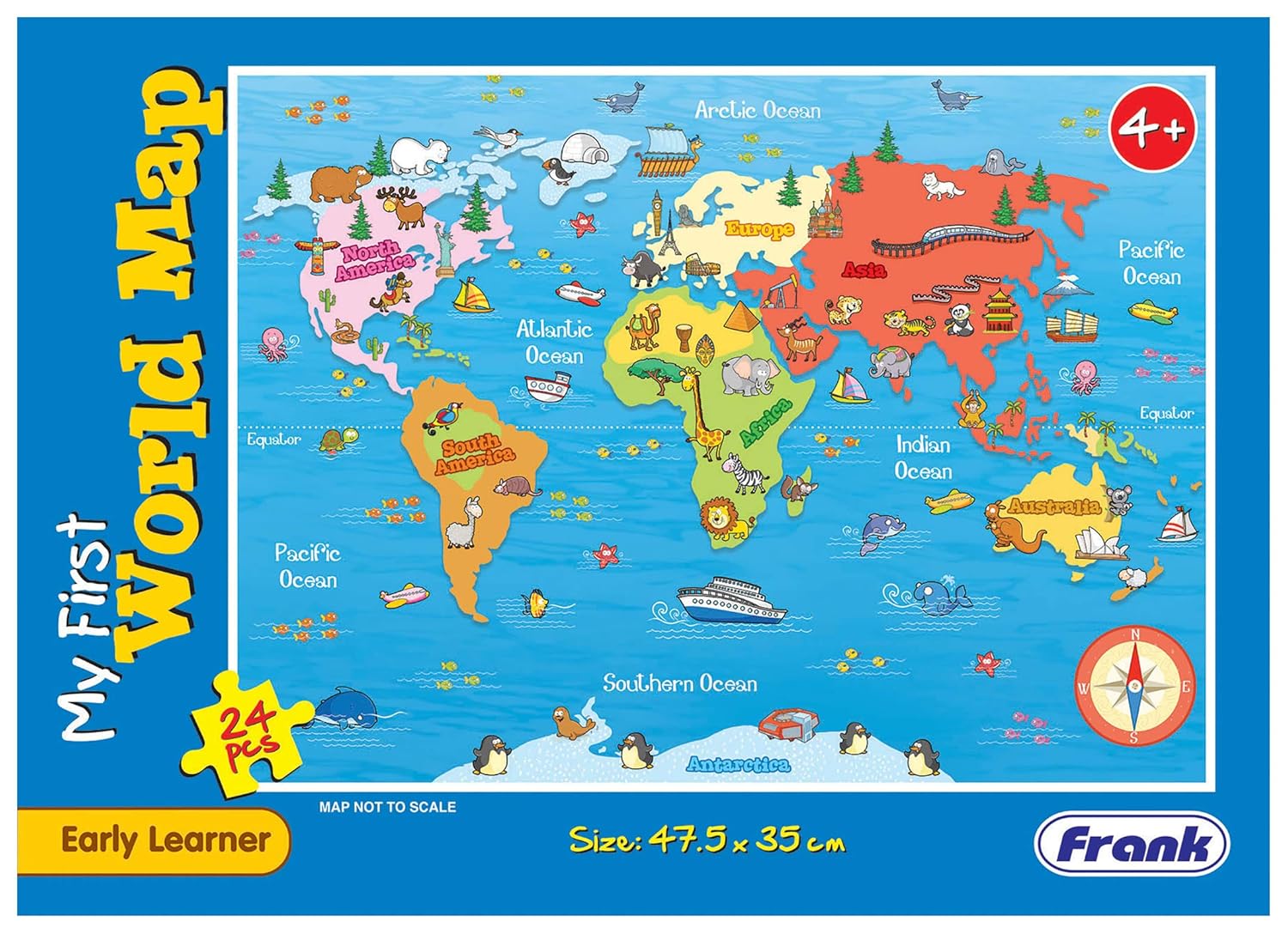 Frank My First World Map