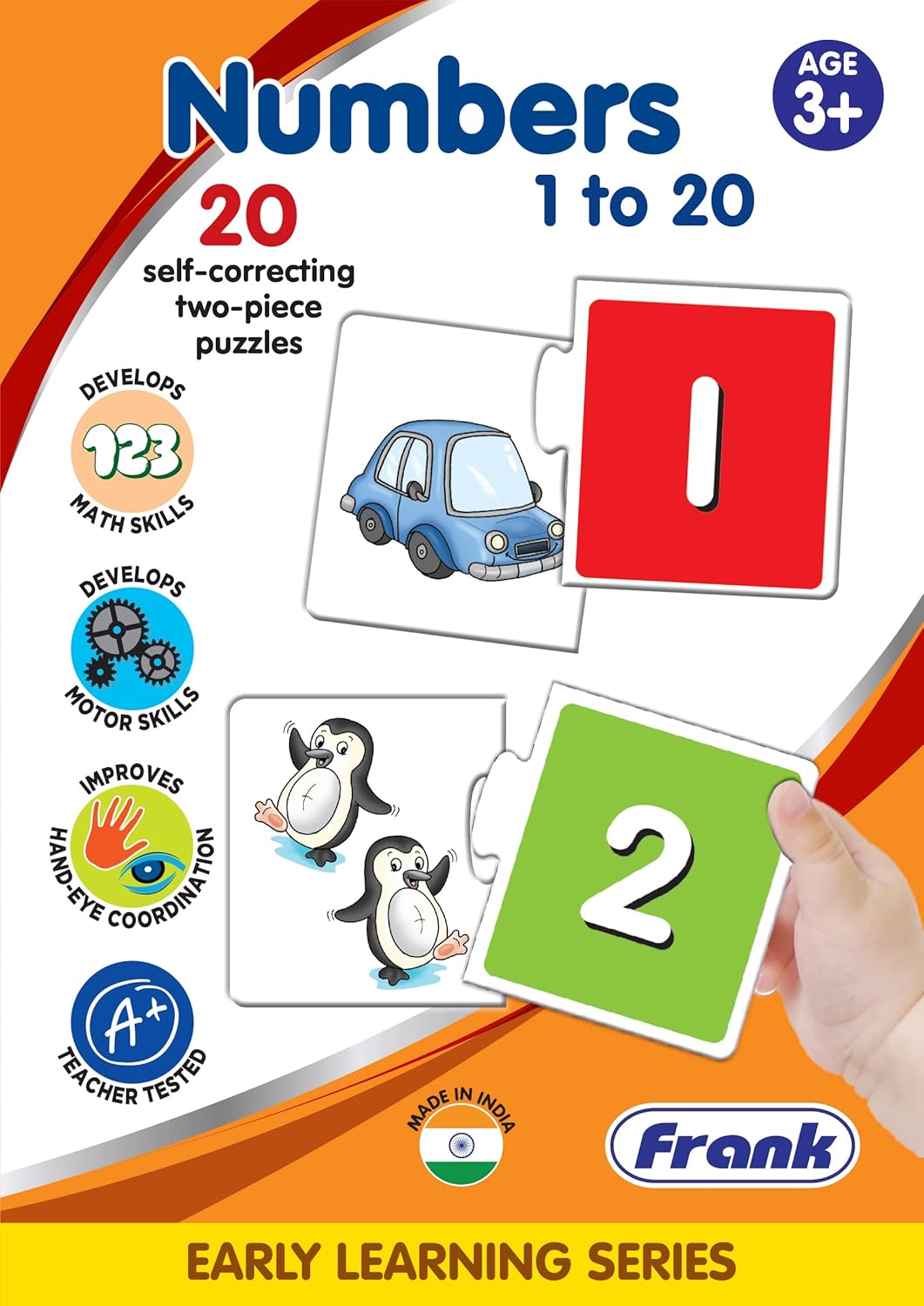 Frank Numbers 1 To 20 Early Learning Puzzle